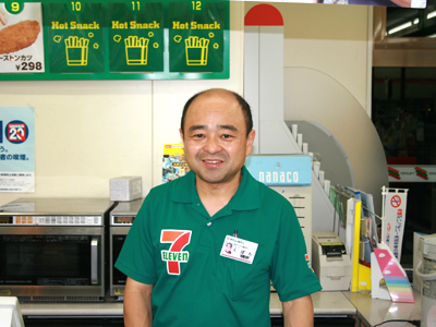 セブンイレブン南アルプス藤田店　オーナー窪田厚様