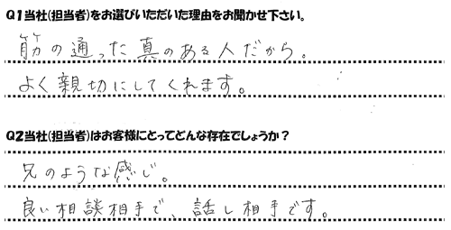 甲府市湯村　菊水三代目　大屋様